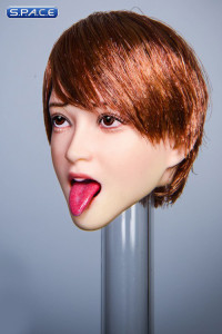 1/6 Scale Yui Head Sculpt (copper hair)