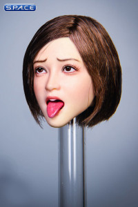 1/6 Scale Yui Head Sculpt (brown hair)