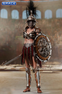 1/6 Scale Gladiatrix with black crista & Gladiator Decimus Set