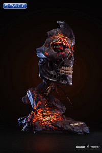 1:1 Battle Damaged T-800 Endoskeleton Life-Size Art Mask (Terminator 2)