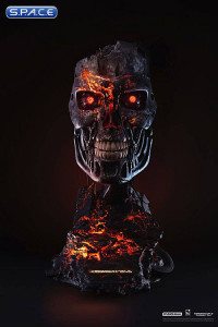 1:1 Battle Damaged T-800 Endoskeleton Life-Size Art Mask (Terminator 2)