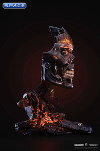 1:1 Battle Damaged T-800 Endoskeleton Life-Size Art Mask (Terminator 2)