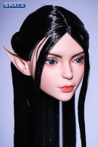 1/6 Scale Ilmare Head Sculpt (black hair)