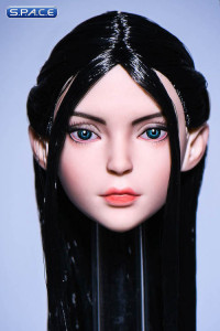 1/6 Scale Ilmare Head Sculpt (black hair)