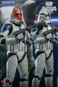 1/6 Scale 501st Battalion Clone Trooper Deluxe Version TMS023 (Star Wars - The Clone Wars)