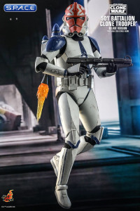 1/6 Scale 501st Battalion Clone Trooper Deluxe Version TMS023 (Star Wars - The Clone Wars)