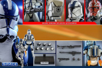 1/6 Scale 501st Battalion Clone Trooper Deluxe Version TMS023 (Star Wars - The Clone Wars)