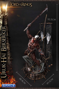 1/4 Scale Uruk-Hai Berserker Premium Masterline Statue (Lord of the Rings)