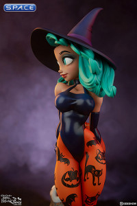 Pumpkin Witch Statue (Chris Sanders Happy HallowQueens Collection)