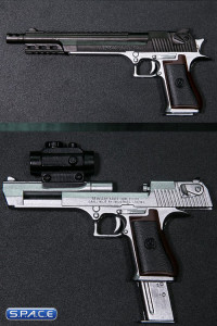 1/6 Scale Desert Eagle Set (steel silver)