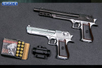 1/6 Scale Desert Eagle Set (steel silver)