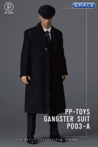 1/6 Scale Tweed Suit Set (black)