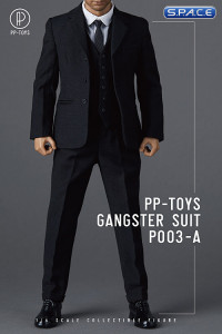 1/6 Scale Tweed Suit Set (black)