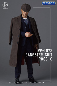 1/6 Scale Tweed Suit Set (blue)