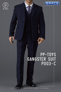 1/6 Scale Tweed Suit Set (blue)