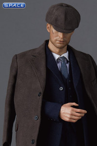 1/6 Scale Tweed Suit Set (blue)