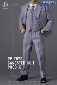 1/6 Scale Tweed Suit Set (light grey)