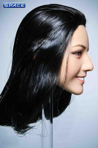 1/6 Scale Airi Head Sculpt (long black bob)