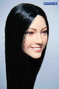 1/6 Scale Airi Head Sculpt (long black hair)
