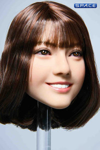 1/6 Scale Airi Head Sculpt (brown bob with bangs)