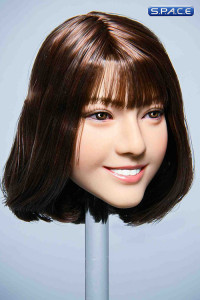 1/6 Scale Airi Head Sculpt (brown bob with bangs)