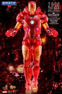 1/6 Scale Iron Man Mark IV Holographic Version Movie Masterpiece MMS568 Toy Fairs 2020 Exclusive (Iron Man 2)