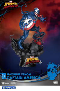 Maximum Venom Captain America Diorama Stage 065 (Marvel)