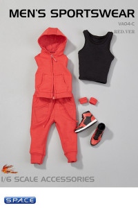 1/6 Scale Mens Sportswear (red)