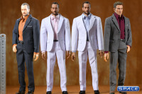 1/6 Scale Narrow Shoulder Suit Set (blue)