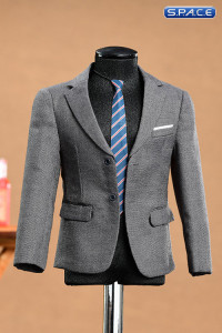 1/6 Scale Narrow Shoulder Suit Set (grey)