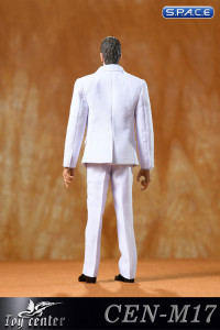 1/6 Scale Narrow Shoulder Two-Button Suit Set (white)