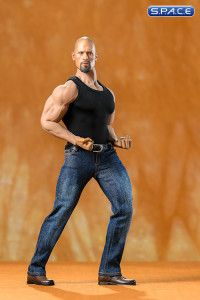 1/6 Scale Tanktop and Jeans Set for muscular men (black)