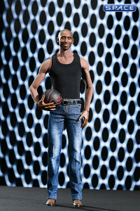 1/6 Scale Tank Top & Jeans Set (black)