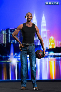 1/6 Scale Tank Top & Jeans Set (black)