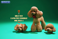 1/6 Scale Toy Poodle (red)