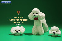 1/6 Scale Toy Poodle (white)