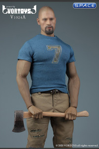 1/6 Scale Strong Guy Clothing Set with Axe