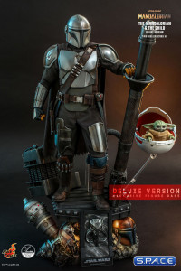 1/4 Scale The Mandalorian and The Child QS017 Deluxe Version (The Mandalorian)