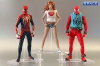 1/6 Scale Acrylic Multi-Combined Figure Stands 3-Pack