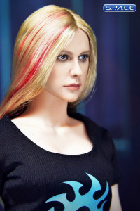 1/6 Scale Avril Head Sculpt (blonde hair)