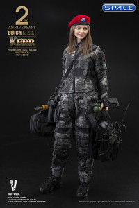 1/6 Scale Python Stripe Female Soldier Kerr Exclusive