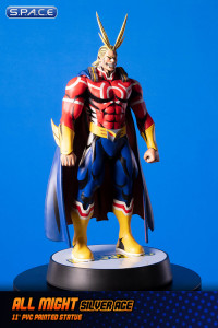 All Might Silver Age PVC Statue with Articulated Arms (My Hero Academia)