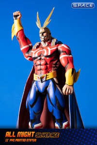 All Might Silver Age PVC Statue with Articulated Arms (My Hero Academia)