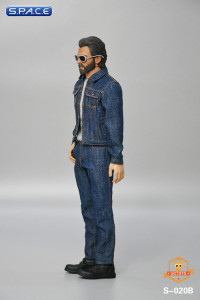 1/6 Scale Mens casual denim Set (blue)