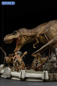 1/20 Scale The Final Scene Demi Art Scale Diorama (Jurassic Park)