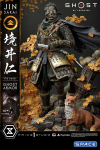 1/4 Scale Jin Sakai Ghost Armor Ultimate Premium Masterline Statue (Ghost of Tsushima)