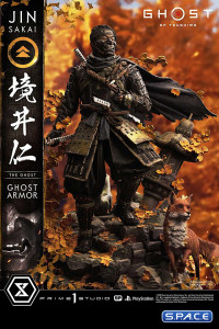 1/4 Scale Jin Sakai Ghost Armor Ultimate Premium Masterline Statue (Ghost of Tsushima)