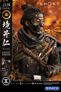 1/4 Scale Jin Sakai Ghost Armor Ultimate Premium Masterline Statue (Ghost of Tsushima)