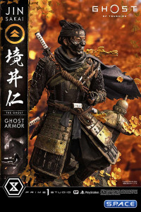 1/4 Scale Jin Sakai Ghost Armor Ultimate Premium Masterline Statue (Ghost of Tsushima)