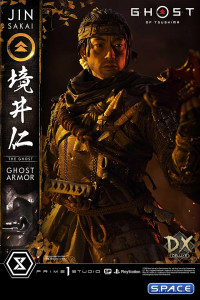 1/4 Scale Jin Sakai Ghost Armor Deluxe Version Ultimate Premium Masterline Statue - Bonus Version (Ghost of Tsushima)